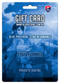 Blue Protocol Star Resonance Cartão Mensal