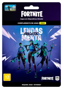 Fortnite Mobile - The Minty Legends Pack + 1000 V-Bucks (BRAZIL)