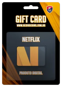 Netflix Gift Card Digite Seu Valor R$ 50 à R$ 500