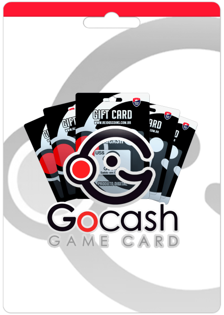 Gocash Rei dos Coins - Gift Cards | www.ReidosCoins.com.br