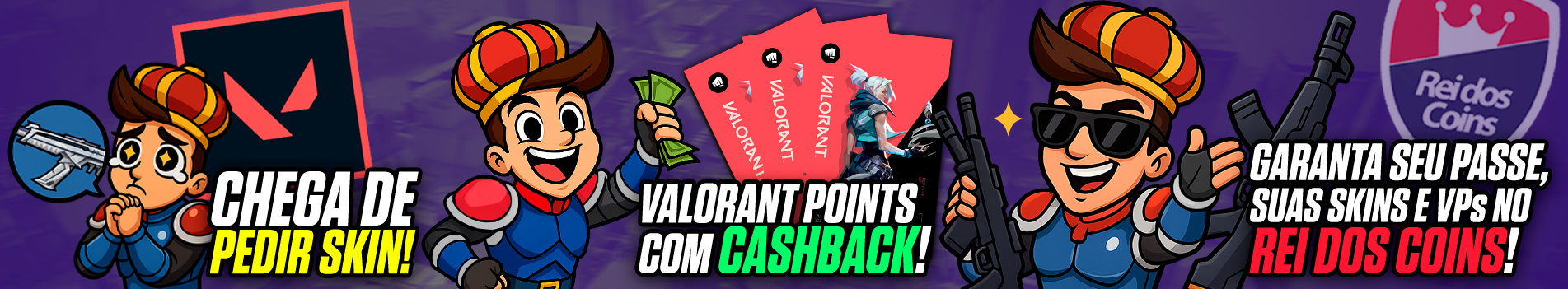 Valorant Points com Cashback