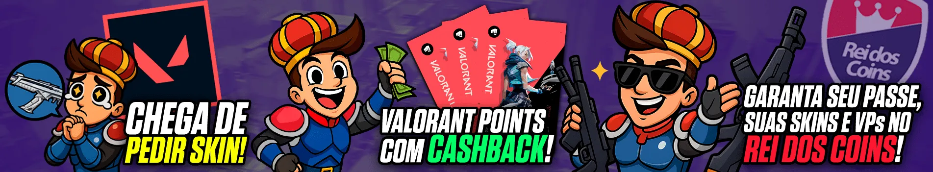 Valorant Points com Cashback
