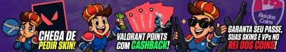 Valorant Points com Cashback