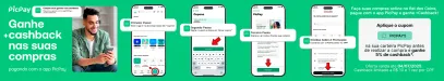 Ganhe +Cashback nas suas compras pagando com o app PicPay