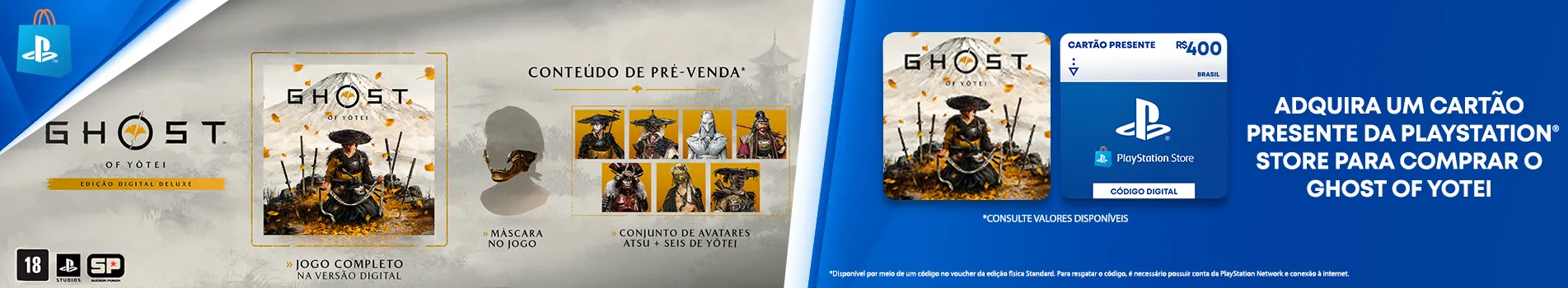 Pré Venda GHOST OF YOTEI