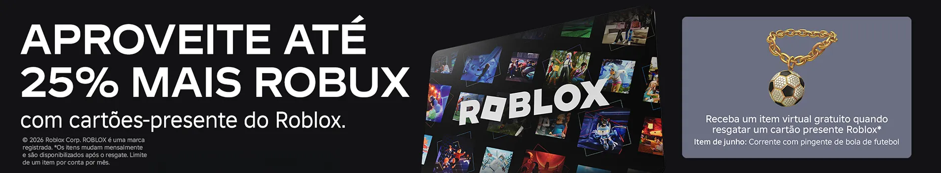 Roblox Item Mensal