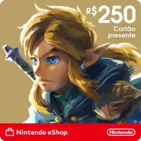 Nintendo Saldo R$ 250