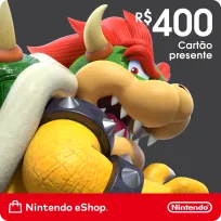 Nintendo Saldo R$ 400