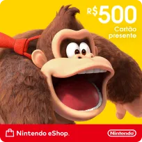 Nintendo Saldo R$ 500