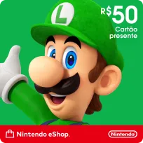 Nintendo Saldo R$ 50