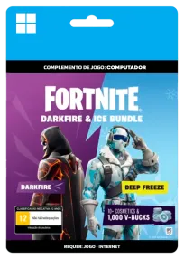 Fortnite PC - Darkfire & Ice Bundle + 1000 V-Bucks (BRAZIL)