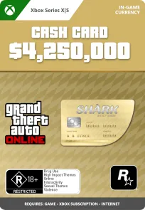 GTA Online Whale Shark Cash Card (Xbox Series X|S)