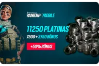 Rainbow Six Mobile 7500 Platinum + 3750 de Bônus