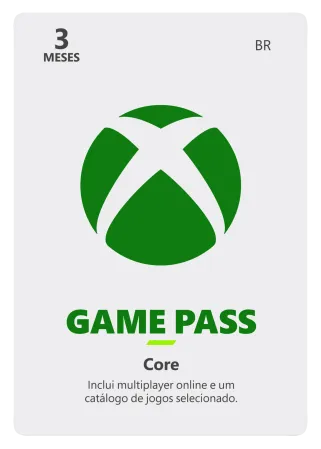 Game Pass Core 03 Meses