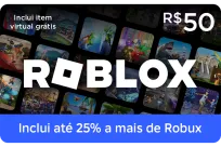 Roblox Gift Card R$ 50