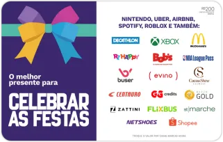 Boas Festas 200 Reais Boas Festas 200 Reais