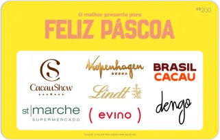 Feliz Páscoa R$ 200 (O Melhor Presente) Feliz Páscoa R$ 200 (O Melhor Presente)