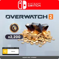 Overwatch 2 Nintendo Switch 2200 Coins