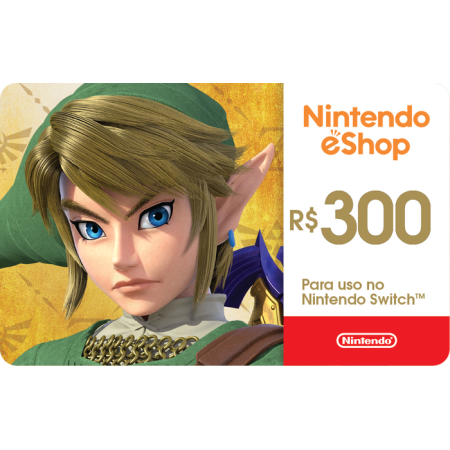Gift Card Digital Nintendo R$ 300