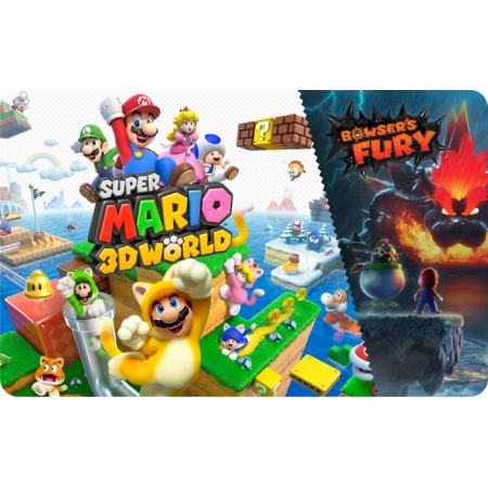 Gift Card Digital Super Mario 3d World + Bowser's Fury