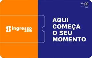INGRESSO.COM Gift Card R$ 100
