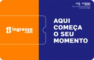 INGRESSO.COM Gift Card - Escolha seu Valor