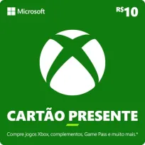 Xbox Cartão-Presente R$ 10