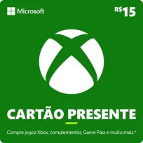 Xbox Cartão-Presente R$ 15