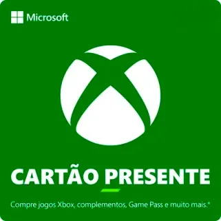Xbox Cartão-Presente – R$ 35 à R$ 1000