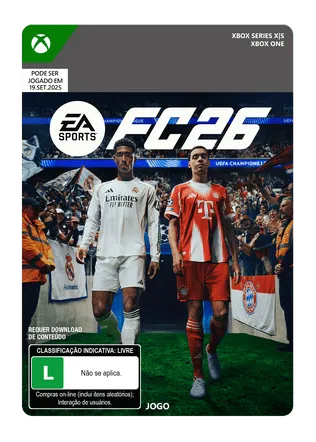 EA SPORTS FC 26 Standard Edition - PRE-PURCHASE (Xbox) EA SPORTS FC 26 Standard Edition - PRE-PURCHASE (Xbox)