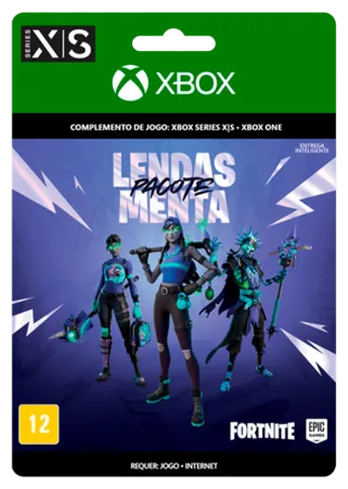Fortnite Xbox - The Minty Legends Pack + 1000 V-Bucks (BRAZIL)