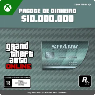 GTA Online: Megalodon Shark Cash Card (Xbox Series XS) GTA Online: Megalodon Shark Cash Card (Xbox Series XS)