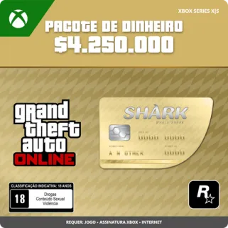 GTA Online Whale Shark Cash Card (Xbox Series X|S)