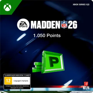 Madden NFL 26: 1050 MUT POINTS (Xbox)