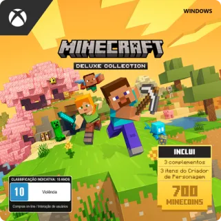 Minecraft Java & Bedrock Edition Deluxe Collection Minecraft Java & Bedrock Edition Deluxe Collection